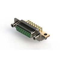EDAC 630-M15-340-GT5 D-Sub Connectors - Standard Density Right Angle D-Sub Connector