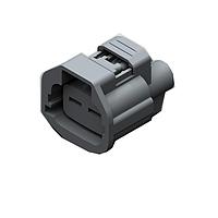 Yazaki 7287619610 Connectors CONN 2P YESC DARK GRY