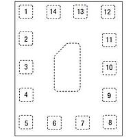Skyworks Solutions Inc. SKY13560-485LF RF Switch ICs 2x2 SP4T MIPI Diversity Switch
