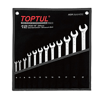 TOPTUL GPAA2602 Long Combination Wrench Set (26 pcs)