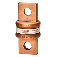 Mersen A3T300 Fast Acting Class T Fuses Fuse,Class T,Fast Acting,200kA AC,50kA DC,300VAC/160VDC,300A