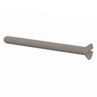 Essentra Components 020256A100 Slotted Countersunk 82 Slotted CSK Screw, #2-56 Thread, 1 Lg