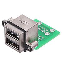Amphenol Commercial Products MUSB-CA11-002 USB Type A Connectors USB 2.0 RECEPTACLE STANDARD A