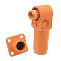 Amphenol Industrial SLPHREBPSGAEH Heavy Duty Power Connectors 1500V DC, Gen 2.0, 14.0mm, Surlok Plus, Receptacle, Panel Mount, with HVIL, IP67(MATED), Busbar Type, Keyway A