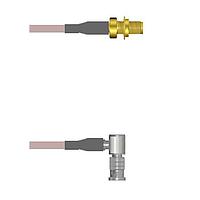 Amphenol Custom Cable Q-2W05G0005036i RF Cable Assemblies SMA-SJB/HDBNC-RP G316 36I