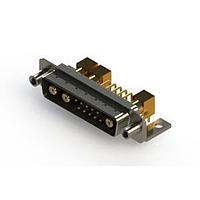 EDAC 629-13W3240-7N6 Mixed Contact D-Sub Connectors Right-angle Power Combo D-Sub Connector