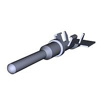 AMP Connectors - TE Connectivity 1060-16-0122 (Cut Strip) Contact SZ 16 STAMP CONT PIN CUT STRIP OF 100