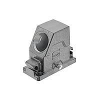 HARTING 19405101683 Hoods 10B HPR Compact Hood, LC (narrow), Central Lever Locking, 45deg Entry, M40