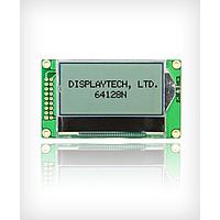 Displaytech 64128N FC BW-4LP LCD Graphic Displays 124X64 FSTN K MNT PCB Blue BL