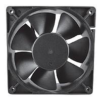 Qualtek Electronics FMA1-12038WBHW12 EC Fans EC Axial Fan, 120x120x38mm, 100-240VAC, 124CFM, 9.5W, 49.3dBA, 3500RPM, Wire