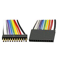 Dura-Con / Cinch Connectivity Solutions CSA1-7S6E5-18.0G02 Strip Connector DC Strip 6 skt 18" clrd keyd