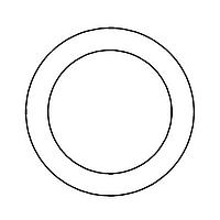 E-Switch T100016 O-Ring O-ring for 100 Series