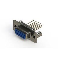 EDAC 628-M09-223-LN3 D-Sub Connectors - Standard Density Vertical Machined D-Sub Connector