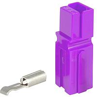 Anderson Power Products 1395G10 Heavy Duty Power Connectors PP15 PURPLE #16-20 AWG