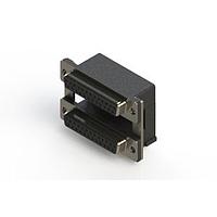 EDAC 662-025-264-000 Dual Port D-Sub Connectors Right-angle Dual Port D-Sub Connector