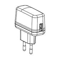 XP Power VEL05US090-EU-JA Fixed Plugs Fixed Plug Adapter, 5W, Output Jack, Level VI