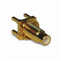 Amphenol RF 152140 PCB Connectors BLK RECEPT GOLD