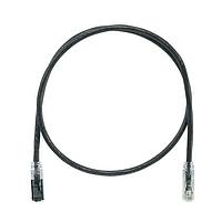 Panduit UTPKSP5BL Cat 6 Keyed Copper Patch Cord, Cat 6, Black UT