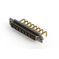 EDAC 630-8W8-250-1TA Mixed Contact D-Sub Connectors Right-angle Power Combo D-Sub Connector
