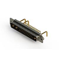 EDAC 629-25W3250-1T2 Mixed Contact D-Sub Connectors Right-angle Power Combo D-Sub Connector