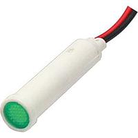 Mallory Sonalert FL1P-8QW-1-G12V LED Panel Mount Indicators LED GRN 8MM SNAP 12VAC/DC