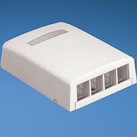 Panduit NK4BXIW-AY Boxes NK 4-port S/M box