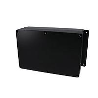 Bud Industries AN-2808-AB Electrical Enclosures Aluminum Enclosure with Mounting Flanges Black (8.8 X 5.8 X 3.3 In)