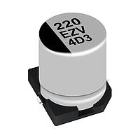 PANASONIC EEH-ZV1H101P Aluminum Hybrid Polymer Capacitors SMD 50V 100uF 125degC 4000h AEC-Q200
