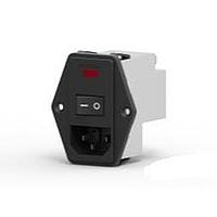 Corcom - TE Connectivity PE0SXSS60 Inlets 6AMP FLANGE MOUNT