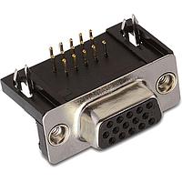 Wurth Elektronik 618062325223 D-Sub Connectors - Standard Density WR-DSUB PCB Connetor HD Female 62P Rt Ang