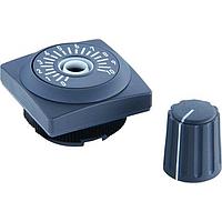 RAFI 1.30.258.021/0700 Knobs & Dials Potentiometer drive Square collar