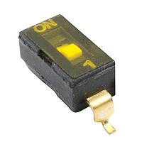 E-Switch KAG01TGGR DIP Switches DIP, SPDT, SMT, 1 pos