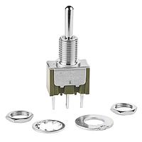 NKK Switches M2013SS1W03 Toggle Switches ON-OFF-ON PC SPDT