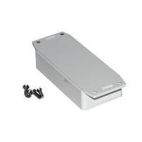 Hammond Manufacturing 1591AF2GY Flanged Enclosure ABS w/Bottom Flange 3.9x0.8x2" Grey