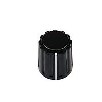 Vishay ACCKPR1417NLS6 Control Knob BOUTON ABS RD D13,5 H17,3 LS d6 BLK
