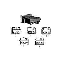 AMP Connectors - TE Connectivity 1-1718346-3 Housings MQS SOCKET HSG 3 PO