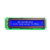 DISPLAY VISIONS EA W242B-NLW OLED Displays 2x24, 5.56mm, blue-white LED B./L.