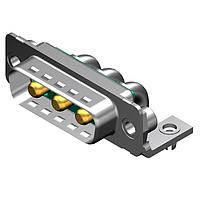Molex / FCT 173107-0516 Mixed Contact D-Sub Connectors FCT ML DSUB RA PLG 3W3 W/CLINCH