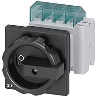 SIEMENS 3LD20541TP51 Rotary DISC SW 16A ROT HDL 1HOLE BLK 3P AUX