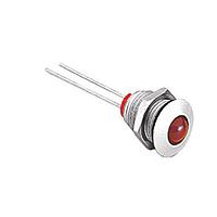 Bulgin DX1093/TR LED Panel Mount Indicators Clear Alum Bezel Red/Green/Amber Ind