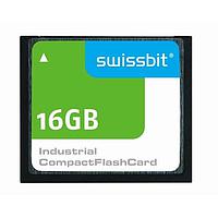 Swissbit SFCF016GH1AF4TO-C-MS-517-STD Compact Flash Cards 16GB Compact Flash SLC C-500 C-TEMP