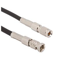 Amphenol RF 095-850-155M075 RF Cable Assemblies HD-BNC SR PL-1.0/2.3 SR PL 1855A 0.75 M