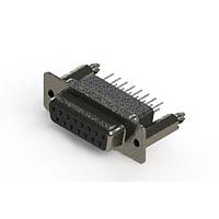 EDAC 628-015-361-256 D-Sub Connectors - Standard Density Vertical Metal Body D-Sub Connector