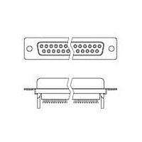 Amphenol Commercial Products G17K15101001EU D-Sub Connectors - Standard Density D-SUB IDC
