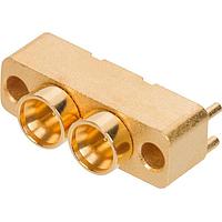 Amphenol SV Microwave 9311-00037 PCB Connectors SMPM Male PCB Surface Mount Connector, 2 Port, SB