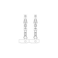 Amphenol LTW SAF20D-03G03 Contacts STAMP ASSEMBLY PIN 5A FPIN 03Uin LSE100