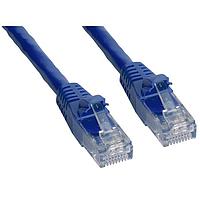 Amphenol Cables on Demand MP-64RJ45UNNB-001 Cat 6 CAT 6 UNSHLD CA RJ45-RJ45 1' Blue