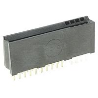 Molex 45911-0012 Standard Card Edge Connectors 12.9MM P/SIG 3SEG VERT THRU-HOLE