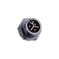 Amphenol LTW CC-03PMMS-QC801P Standard Circular Connector X-Lok, Middle Size, Plastic, 10A, 20A, 03 pins, Male Connector, Male Contact, Circular, Push Lock, Solder, Receptacle, IP68