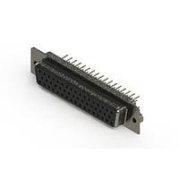 EDAC 628-M50-621-BN2 D-Sub Connectors - Standard Density Vertical Machined D-Sub Connector